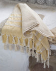 Hand Loomed Linen Terry Bath Towel