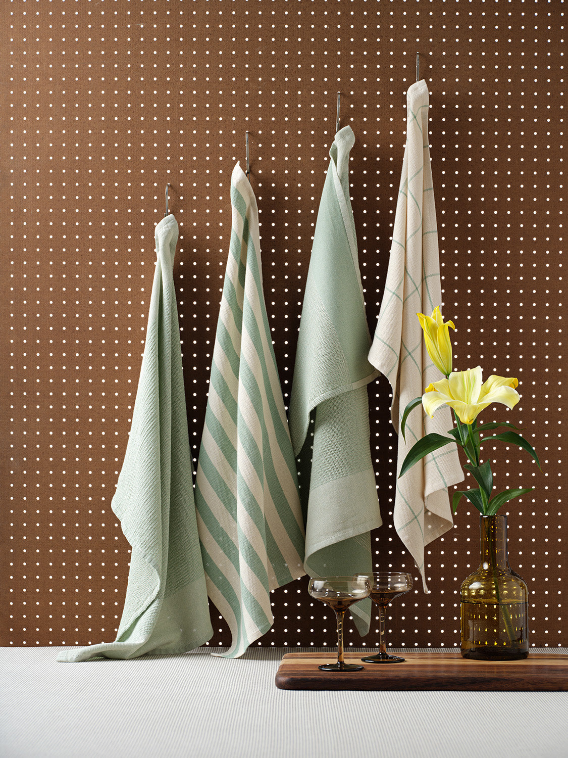 Cotton Kitchen Towels - Set of 4