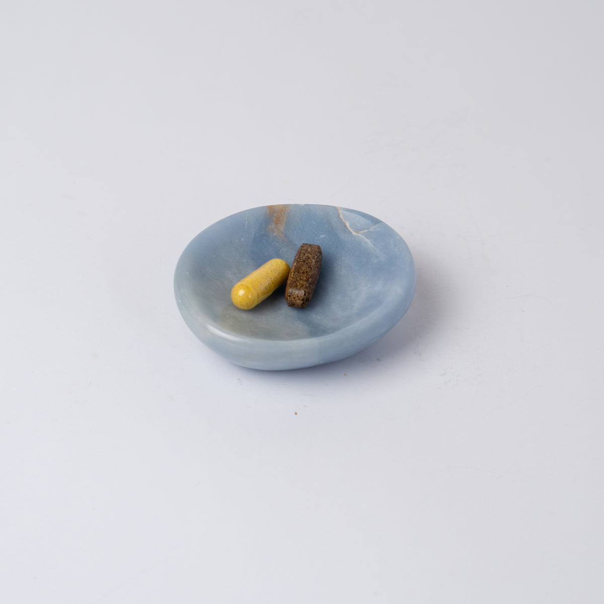 Blue Angelite Gemstone Catchall