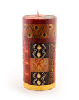 Safari Gold Painted Candles