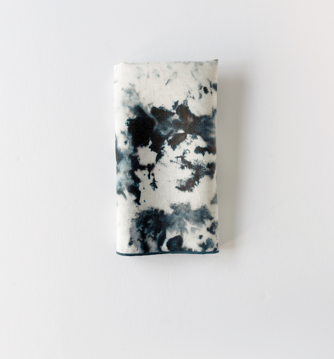 Grey Marble Linen Napkin