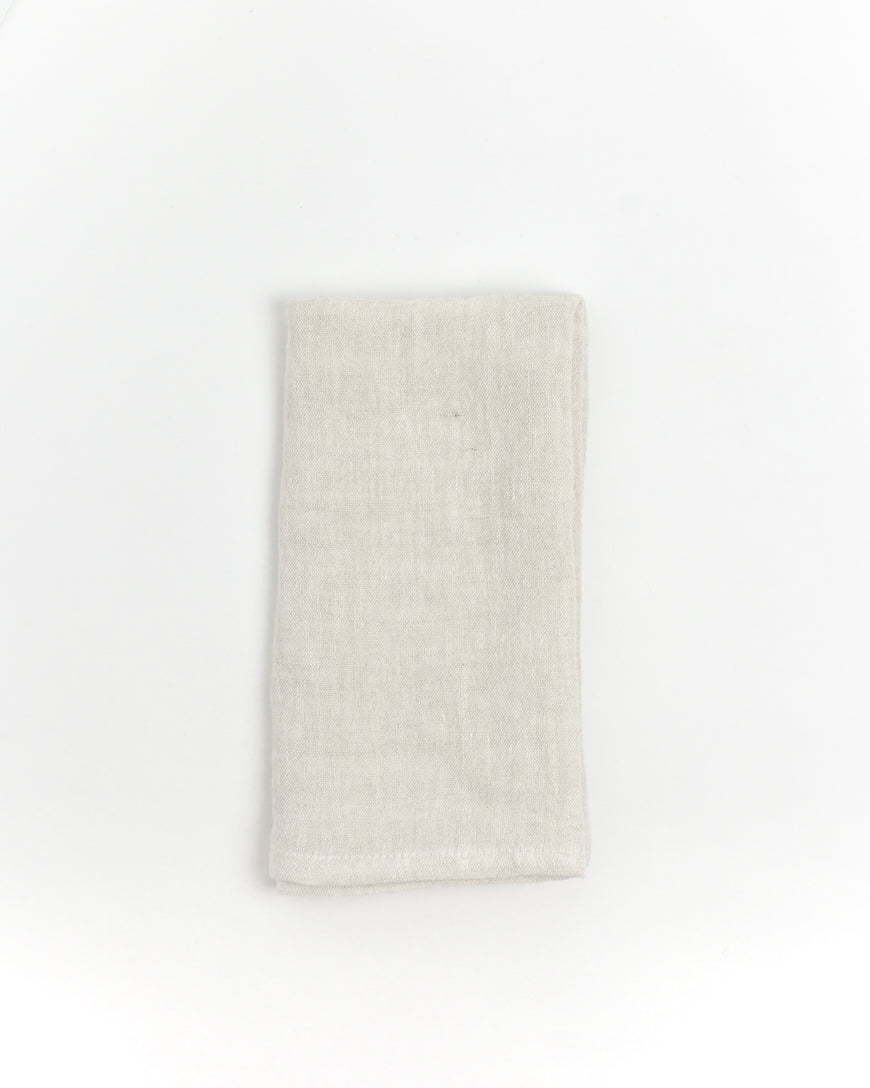 Stone Washed Linen Dinner Napkins