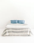 Three-Panel Dotted Cotton Blanket