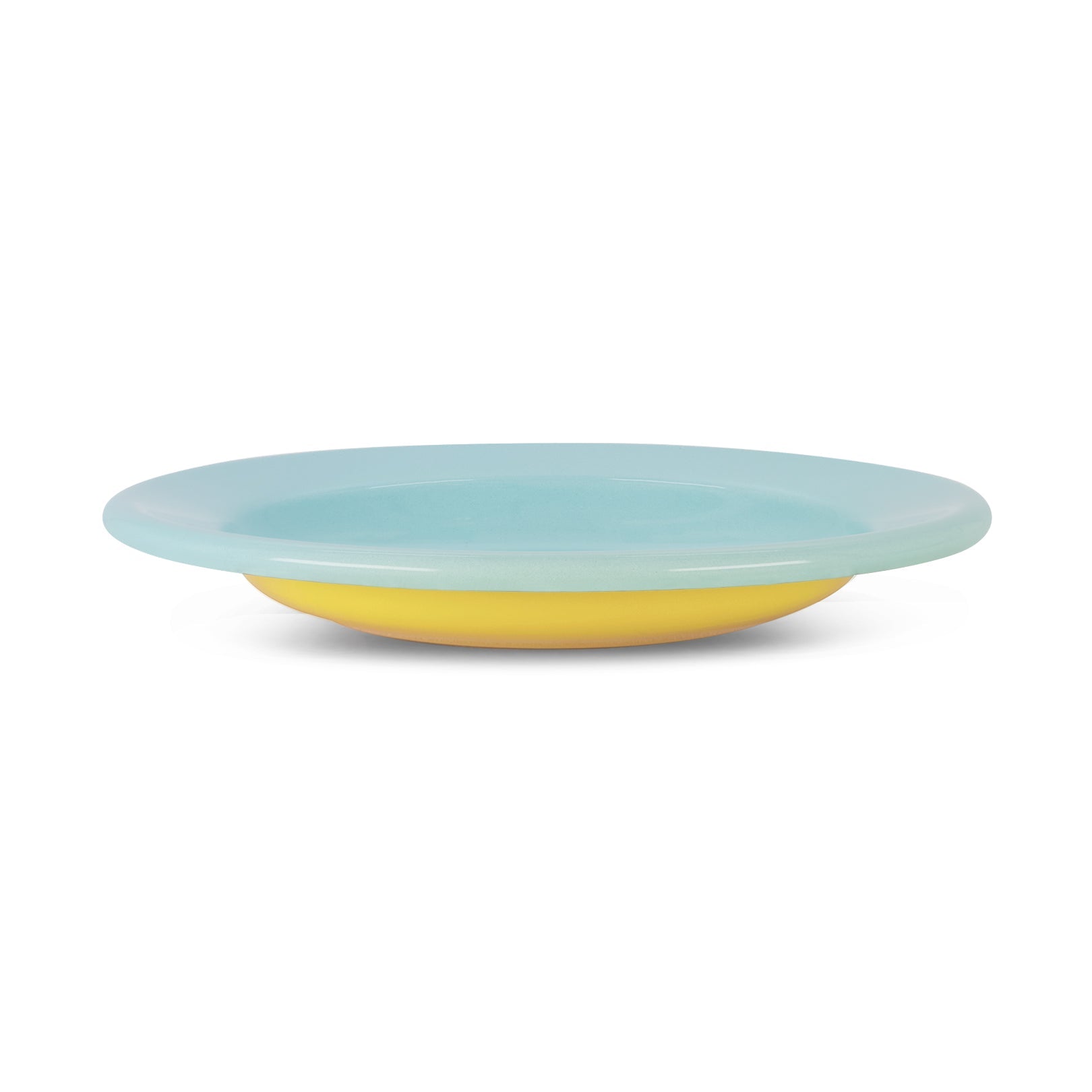 Enamel Two Tone Dinner Bowl - Set of 4