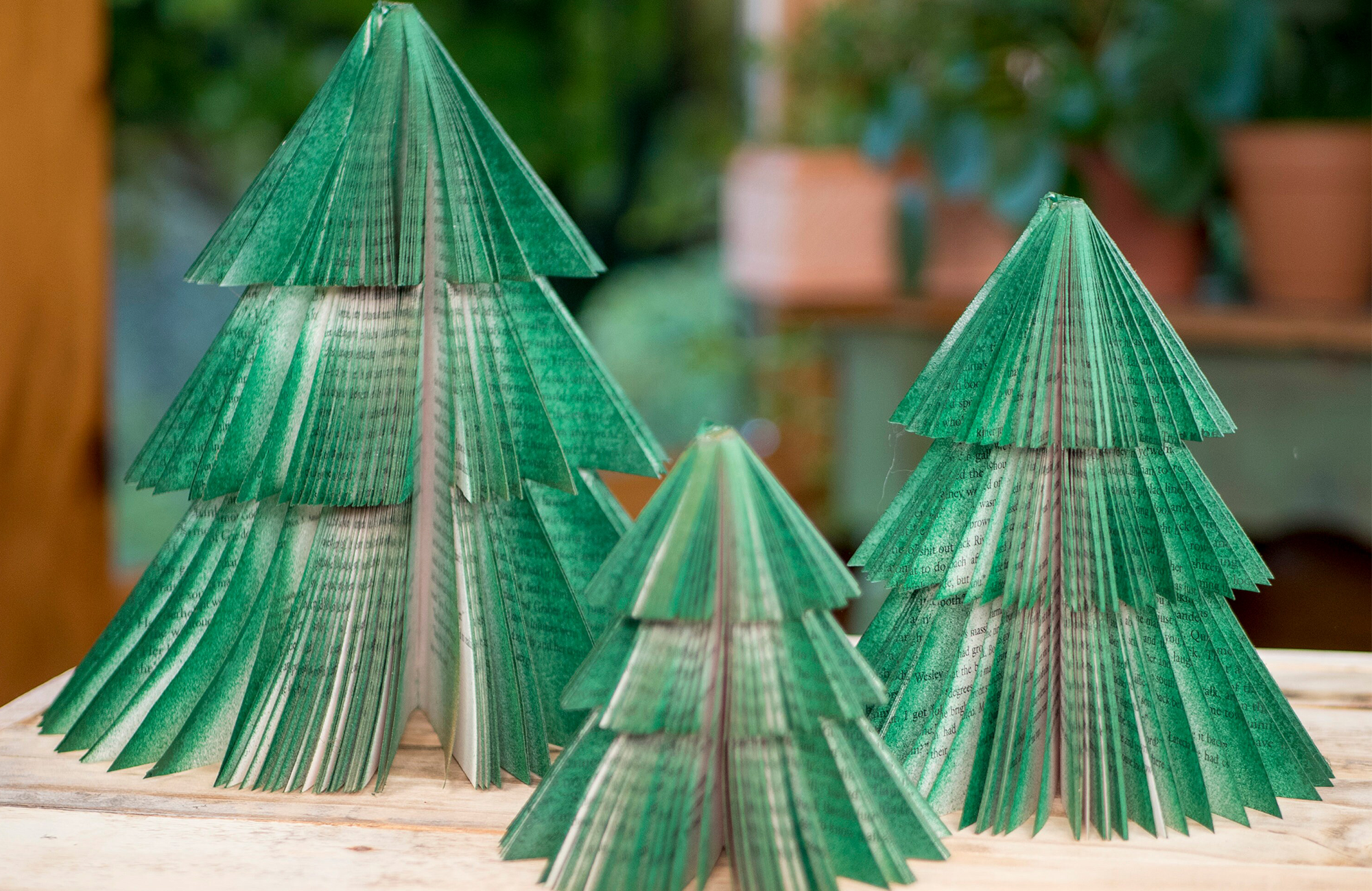 Book Trees - Set of 3