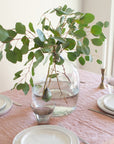 Hebron Hammered Glass Vase - Clear