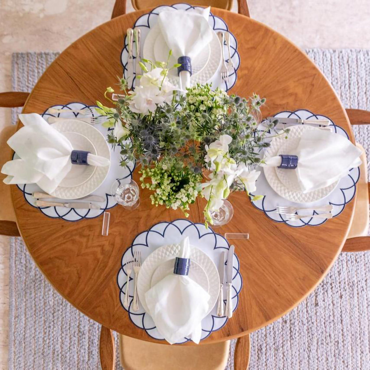 Bamboo Napkin Rings - Set of 4