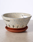 Ciya Blue Crackle Berry Bowl
