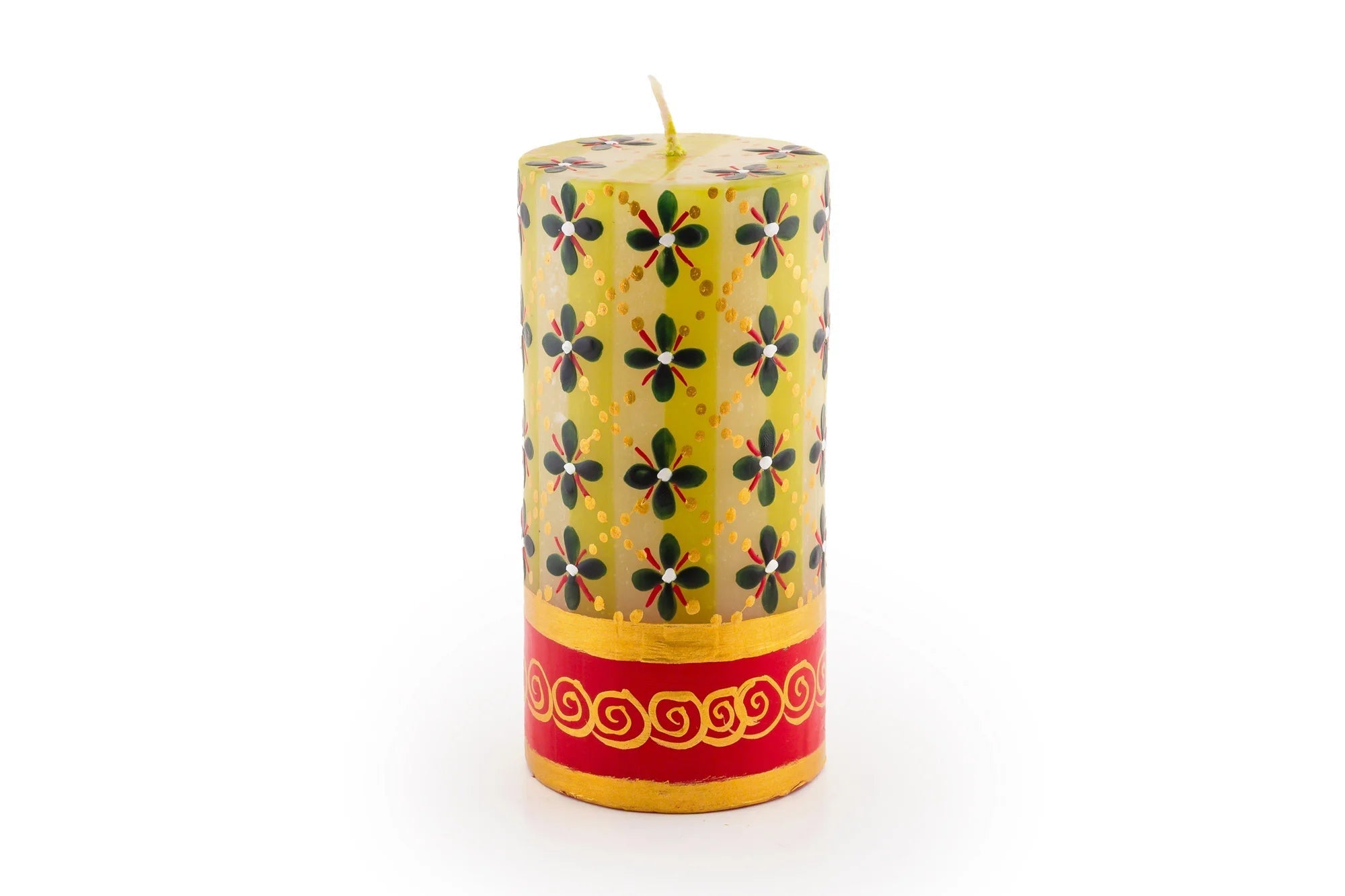 Christmas Painted Candles