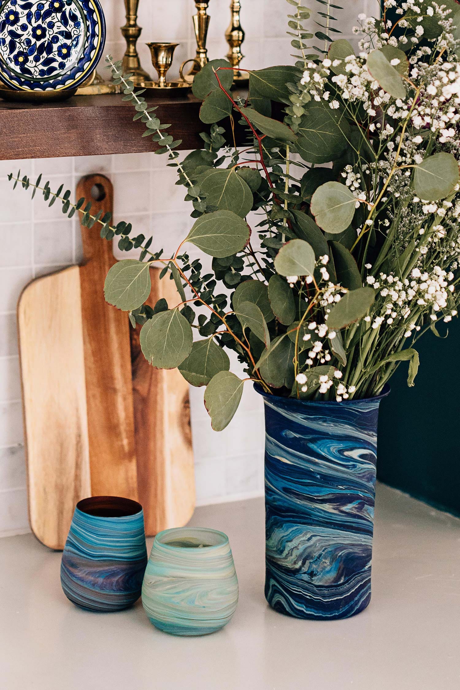 Phoenician Glass Vase