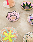 Flower Plateau Black & Neon