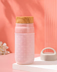 Ceramic Tumbler with Lid - 17 Oz