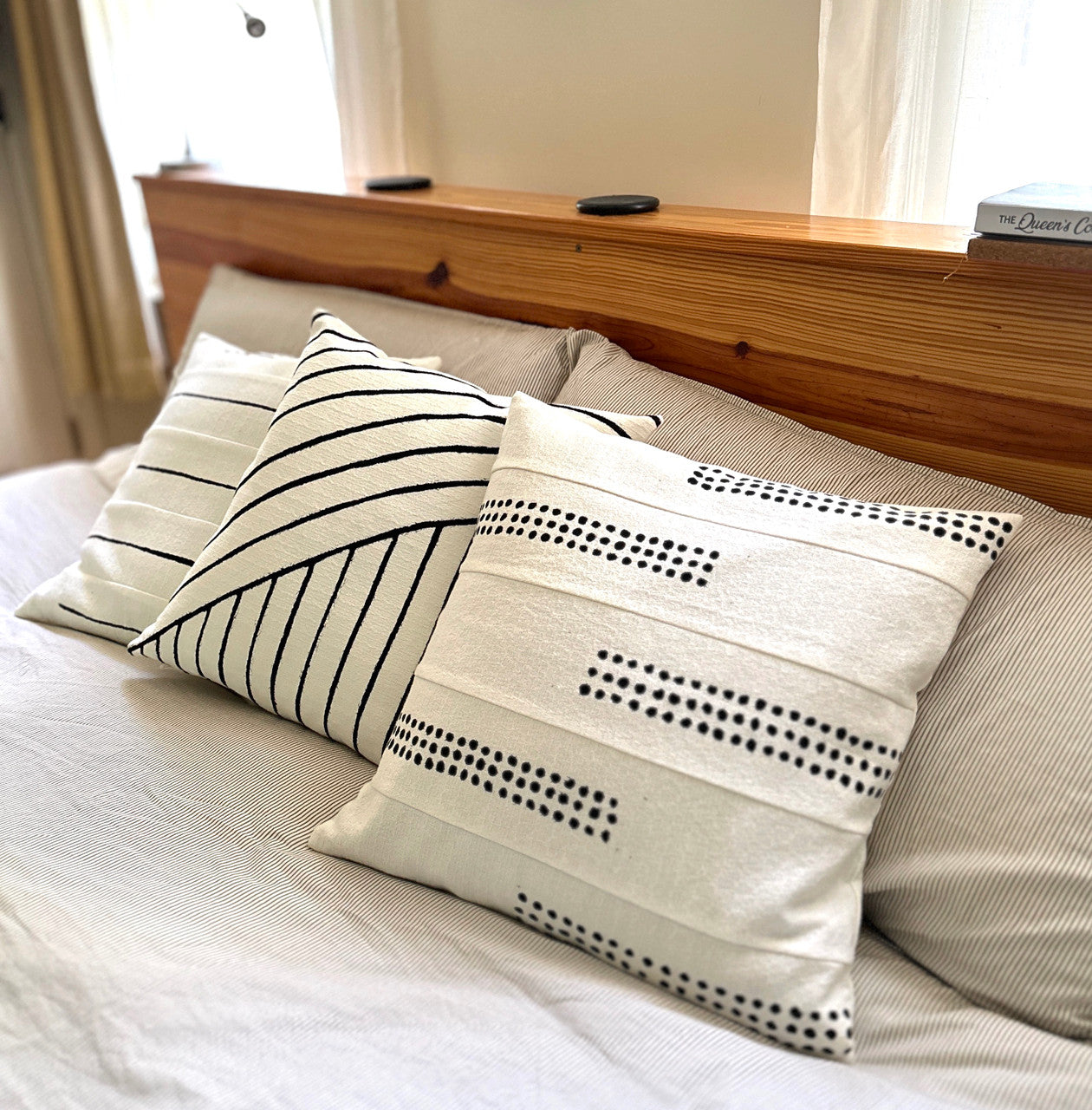 Mbare Boho Dots Sadza Pillow Cover