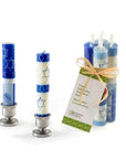 Star of David Shabbat Candles – Set of 4