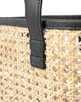 Petite French Market Rattan Tote