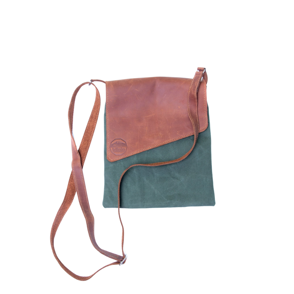 Kilele Leather Crossbody Bag