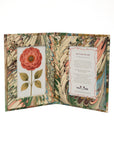 Hand-Marbled Flatiron Feathers Picture Frame Folding Book - 4x6