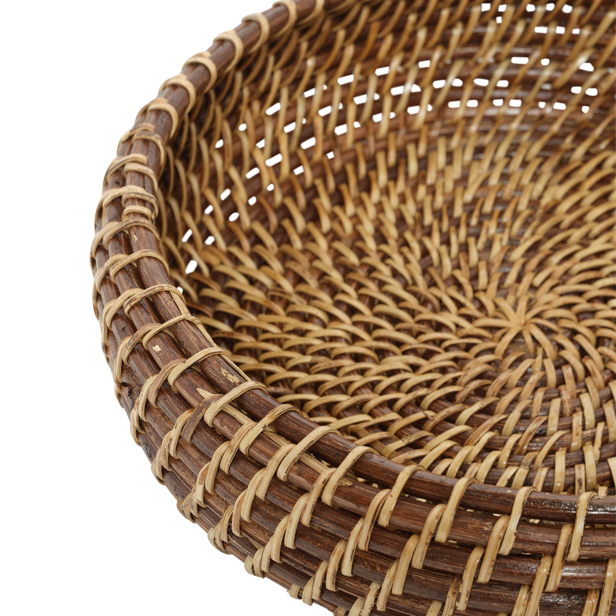 Rattan Apple Bowl