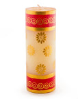 Christmas Painted Candles