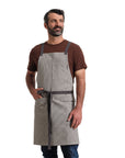 Cotton Crossback Apron with Pockets