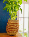 Iringa Basket - Auburn Stripe
