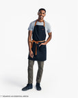 The Essential Apron - Caviar Black