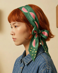 Watermelon Silk Twilly Ribbon Scarf
