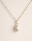 Baroque Pearl Necklace in Gold Fill