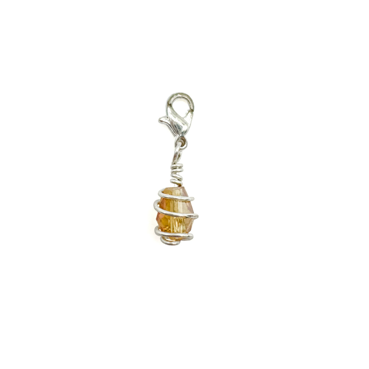 Familia Silver-Plated Birthstone Charm