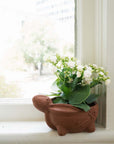 Rakshana Rabbit Plant Pot - Terracotta