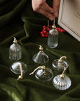 Bon Glass Ornaments - Set of 4
