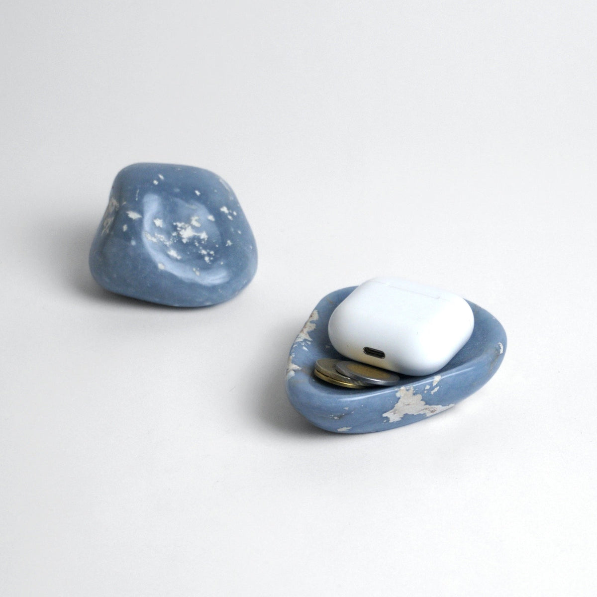 Blue Angelite Gemstone Catchall