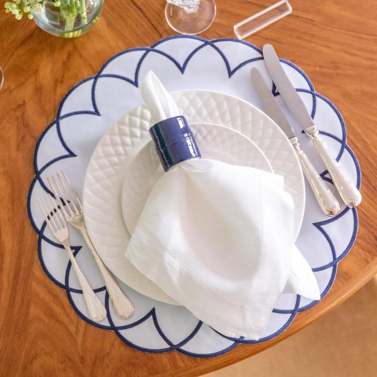 Bamboo Napkin Rings - Set of 4