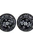 Ink Pottery Dip Bowls - Set of 2