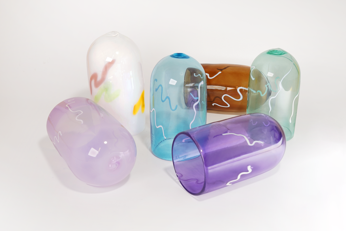 Handblown Wedding Smash Glass