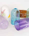 Handblown Wedding Smash Glass