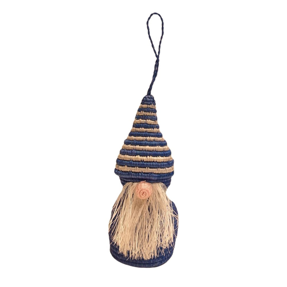 Handwoven Gnome Ornament