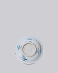 Small Blue and White Porcelain Floral Dish