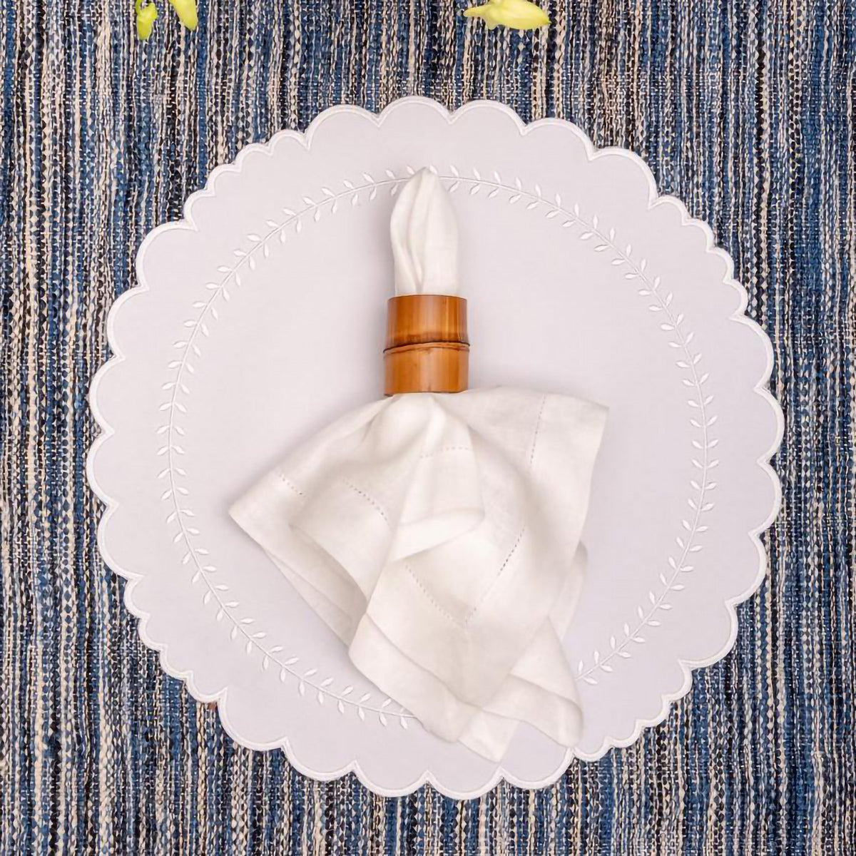 Bamboo Napkin Rings - Set of 4