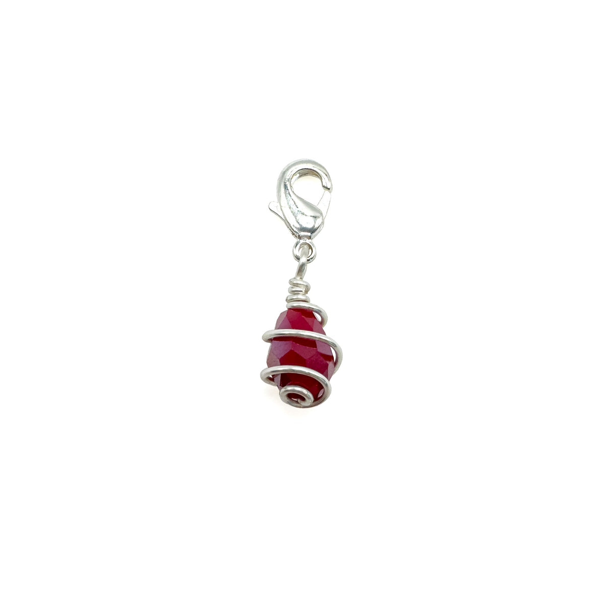 Familia Silver-Plated Birthstone Charm