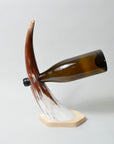 Balanced Horn Wine Holder