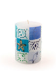 Arniston Beach Painted Candles