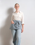 Cotton Waist Apron with Pockets