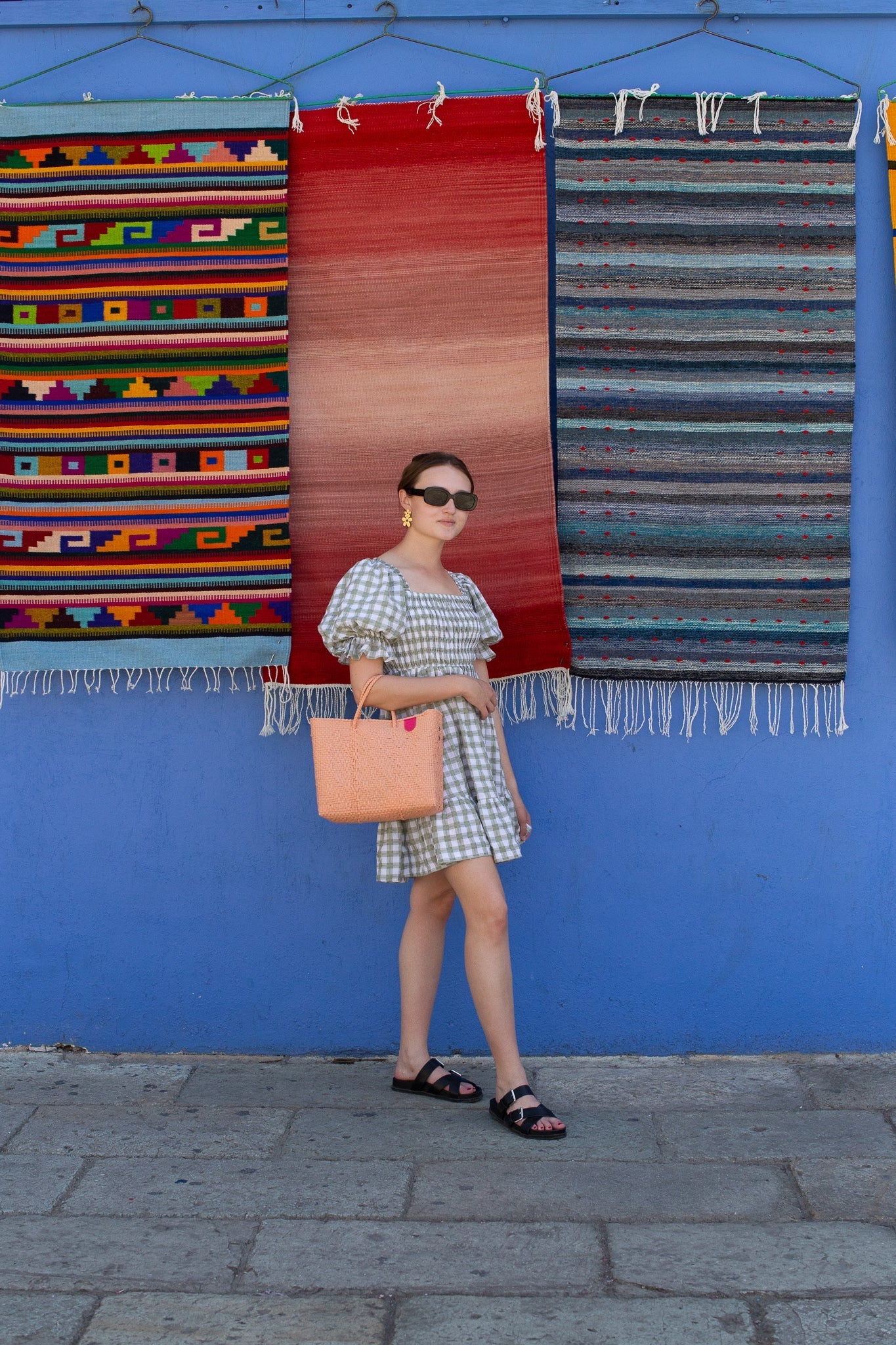 Canarias Woven Resort Crossbody Bag