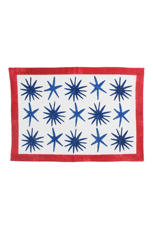 Celestial Matisse Blockprint Placemats – Set of 2