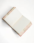 Hand-Marbled Hardcover Notebook - Peony Bloom