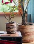 Iringa Basket - Auburn Stripe