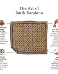 Harvest Oversized Batik Cotton Bandana – 39"