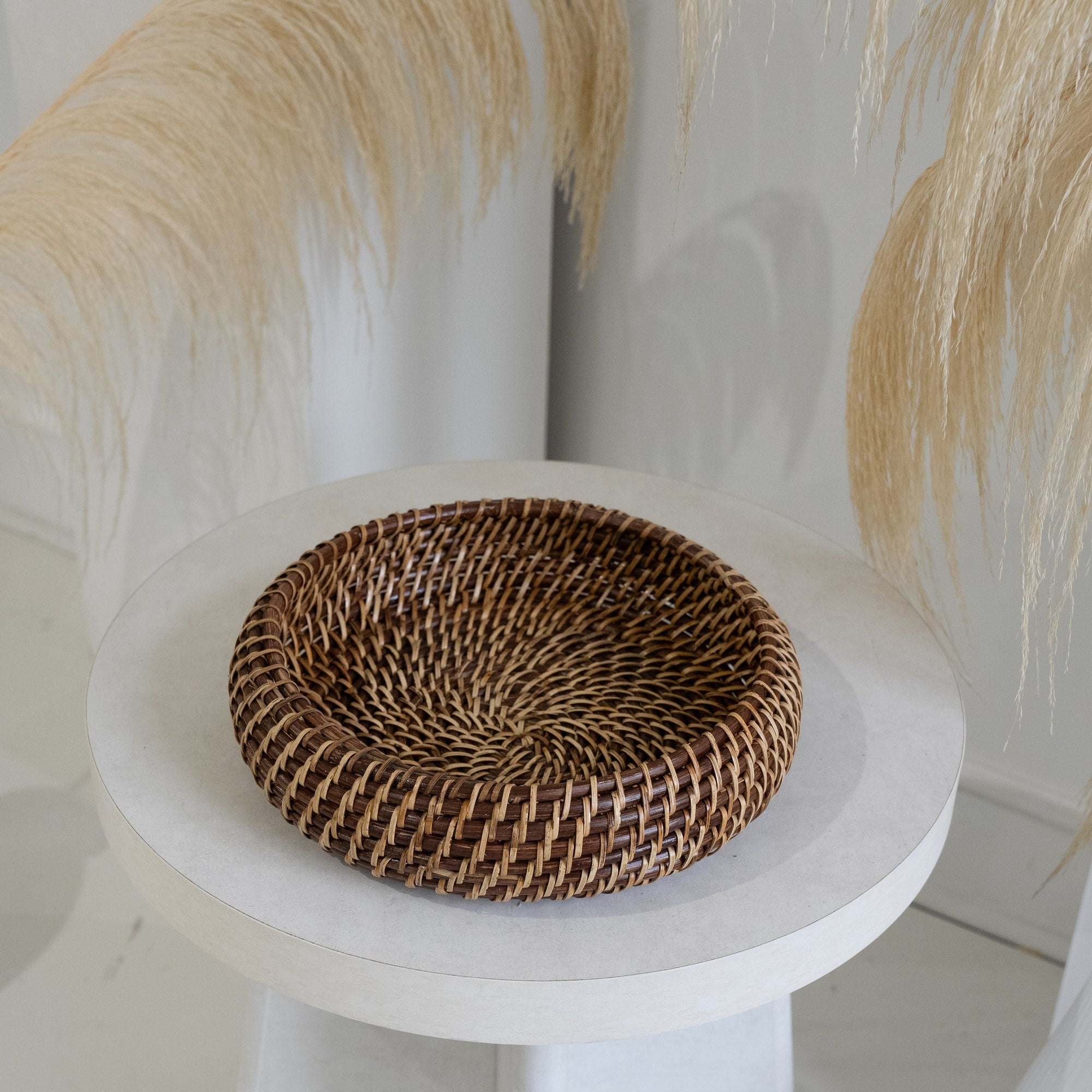 Rattan Apple Bowl