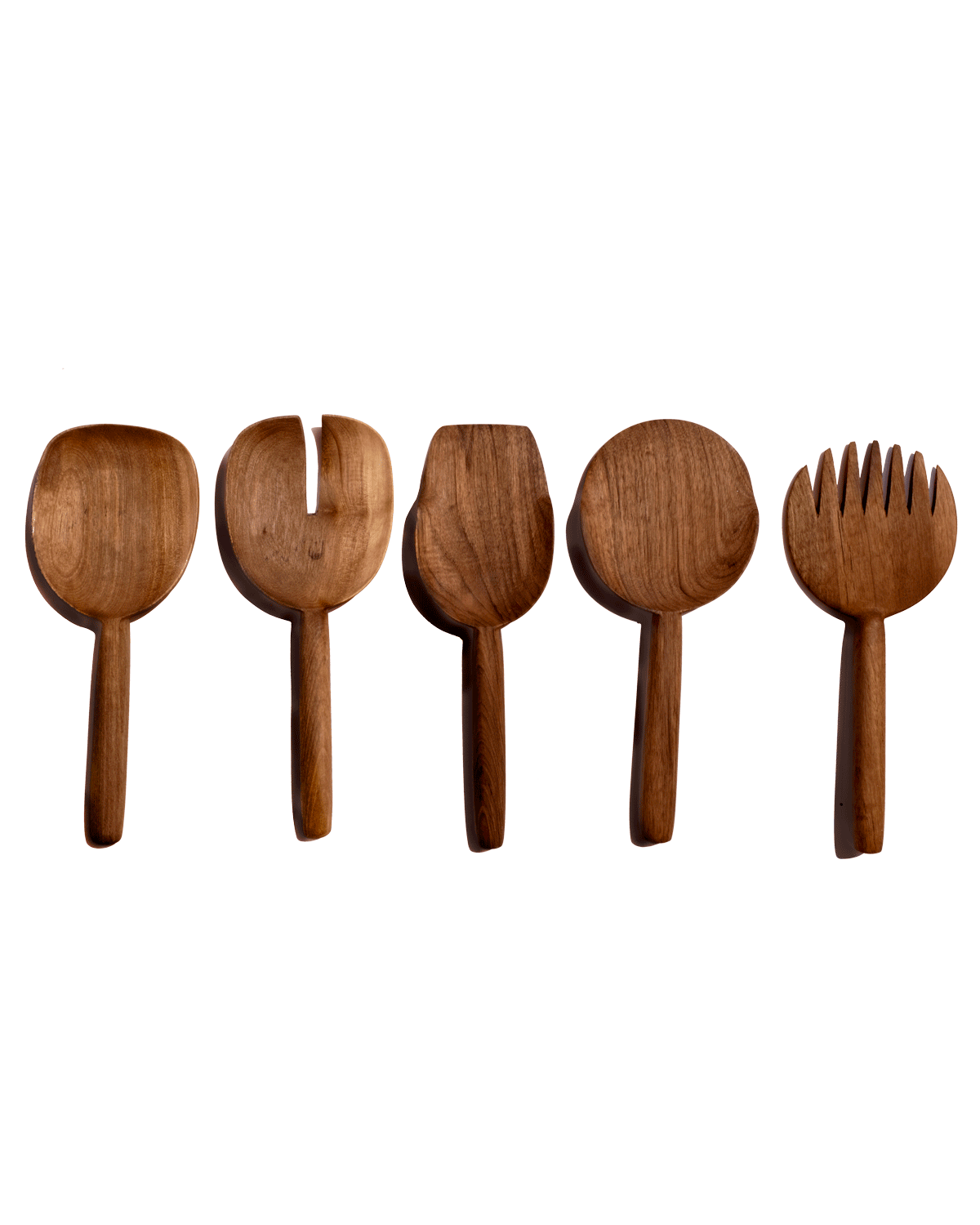 Walnut Spoons - Set of 5